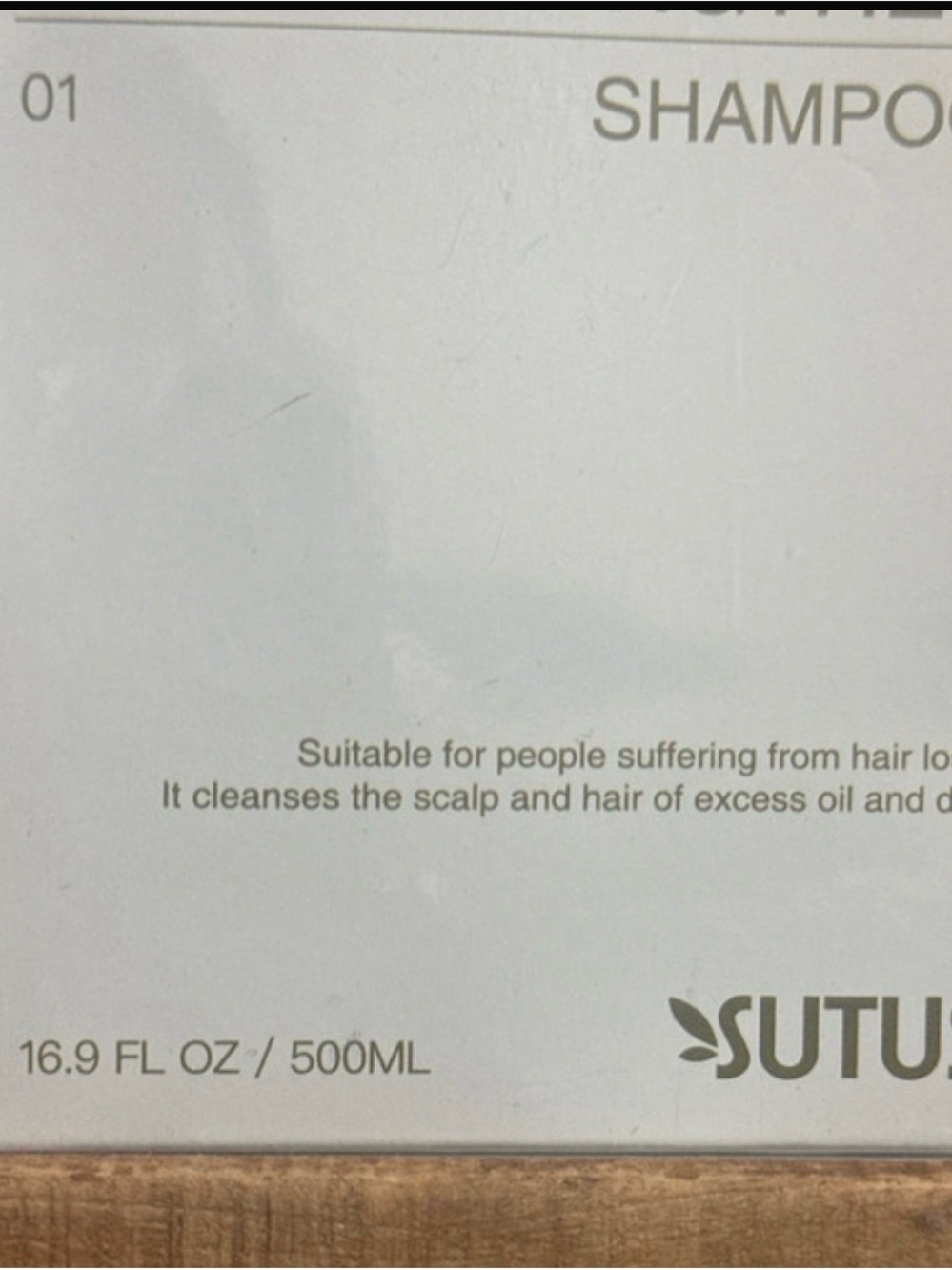 Sutus Reduce Hair Loss + Strengthen Shampoo — White - Picture 2 of 3